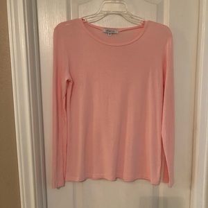 Vetemin Long Sleeve Peach Top